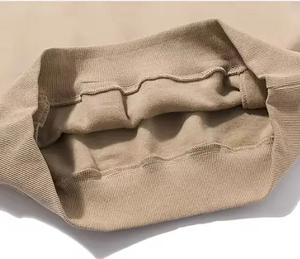 Sudadera con Capucha Extra Grande para Hombre, Color Sólido, Corte Regular, Tejido de Felpa Francesa, Estilo Casual para Otoño, Gris - Product Image 5