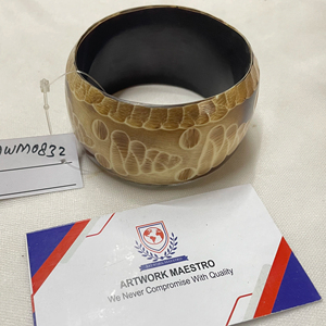 Brazaletes Modernos de Resina Artística para Mujer, Joyería de Boda Hecha a Mano con Opciones de Personalización - Product Image 1