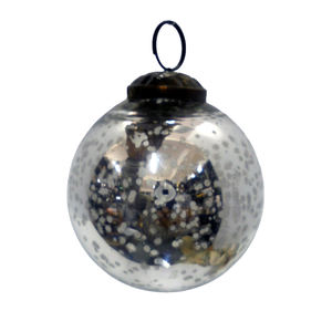 Ornement en verre à succès, ornement rond élégant pour la décoration de l'arbre de Noël - Product Image 6