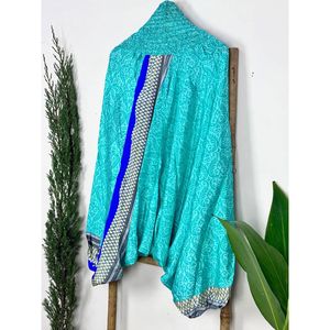 Handgemachter Afghanischer Yoga-Stil Haremshose Aus Recycelter Seide Hochwertige Passform Und Super Bequem - Product Image 3