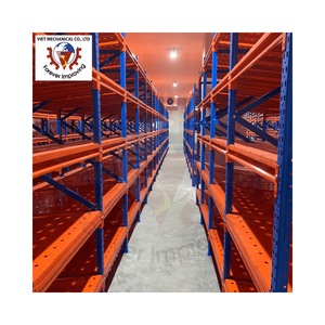 Sistema de estantería de servicio medio multiusos con acabado de recubrimiento en polvo electrostático duradero fabricado en Vietnam - Product Image 3