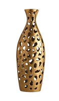 Style AMÉRICAIN Salon Design Moderne MERLIN Blanc Décor Nordique Vases à Fleurs Décoration de la Maison en Métal pour Bougeoir de Table Centrale