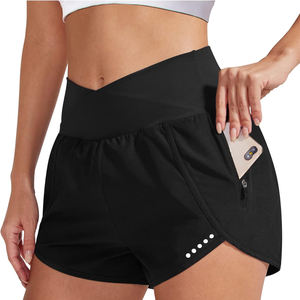 Pantalones cortos de running para mujer ultra cómodos con forro extraíble - Product Image 1