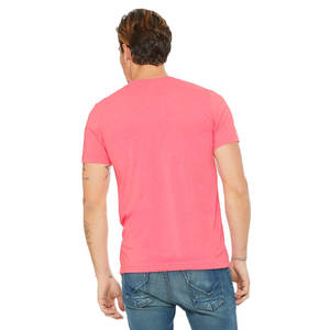 Camiseta Personalizada de Manga Corta con Cuello en V para Hombre, Transpirable, Básica y Ligera - Product Image 2