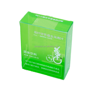 Customized Print PVC Plastic Box for Food Packaging Gift Box for <strong>Chewing</strong> <strong>Gum</strong> Solid Beverages - Product Image 3