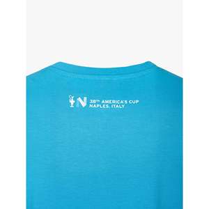 Maglietta America's Cup 38 SINCE1851 Azzurra in Tessuto Jersey con Design a Motivi - Product Image 3