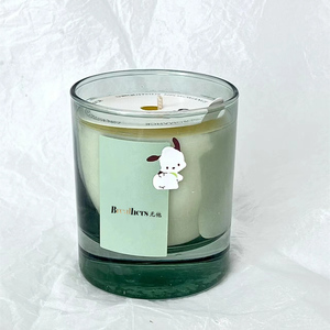 Citrus Lemon Scented Candle Natural <b>Soy</b> <b>Wax</b> Tin Can - Product Image 1