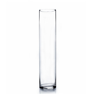 VCY0420 - Cylinder Glass <b>Vase</b> - 4 x 20 - Product Image 1