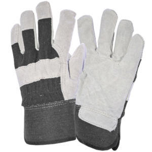 ถุงมือหนังวัวแยกสำหรับงานหนักถุงมือป้องกันมืออุตสาหกรรม - Product Image 6