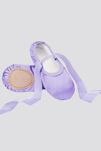 High Quality Girls' Customized Color <b>Size</b> Professional Ballet <b>Shoes</b> Unlaced Soft Leather Practice Performance Wear Anti-slip - Product Image 3