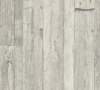 Papier peint floral fabriqué en Allemagne, rouleaux aspect bois gris beige crème, vinyle non tissé, décoration intérieure, 10,05 x 0,53 m, salon, hôtel