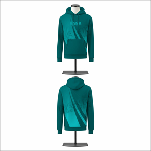 เสื้อฮู้ดดี้ผู้ชายผ้าคอตตอนผสม ราคาขายส่ง รับสกรีนโลโก้ตามแบบ - Product Image 5