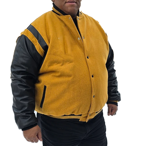 Chaqueta Bomber Varsity con Bordado Personalizado, Prenda Exterior de Primera Calidad, Estilo Clásico Urbano, Impermeable - Product Image 3