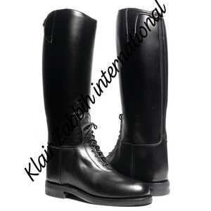 Bottes de moto en cuir véritable pour hommes / Bottes de moto pour hommes / Nouveau design de chaussures de moto en gros - Product Image 1