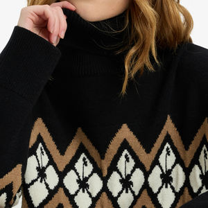 เสื้อสเวตเชิ้ตผู้หญิงคอกลมโอเวอร์ไซส์ผ้าฟลีซสำหรับฤดูหนาวรุ่นใหม่ล่าสุด  โลโก้ด้านหน้า  ผ้าหนานุ่ม  สไตล์สตรีทแฟชั่น  ขายส่ง - Product Image 5