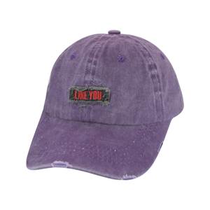 Casquette de baseball pour femmes de style élégant Chapeau en polyester 100% lavé vintage pour les occasions formelles - Product Image 1