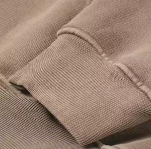 Venta al por mayor de alta calidad 100% algodón unisex con capucha personalizado de talla grande hombres transpirable ecológico invierno digital personalizado colores - Product Image 5