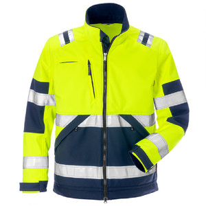Gilet de sécurité réfléchissant haute visibilité de classe 3 ANSI imperméable d'hiver avec logo personnalisé pour les vêtements de travail de la construction - Product Image 3