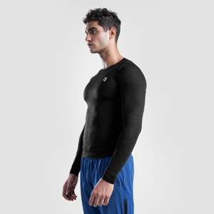 เสื้อซับในแขนยาวรุ่น GA 2.0 สีดำสำหรับผู้ชาย - Product Image 3