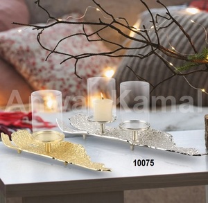 Metal Bark Candle Holder - Product Image 1