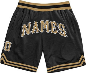 100% short de basket-ball personnalisable pour hommes 100% Polyester léger Quickdry respirant taille élastique dégradé couleurs personnalisées - Product Image 1