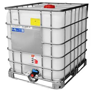Réservoir IBC en HDPE de 1000 L de haute qualité, neuf, avec cadre en fer, pour le stockage d'eau à la maison ou à la ferme, comprend des vannes, garantie 1 an, à vendre - Product Image 6