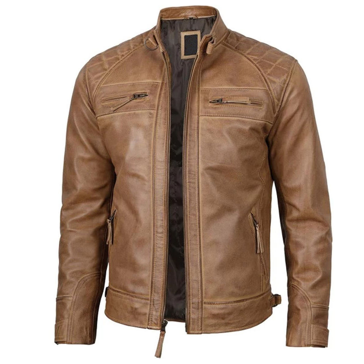 Faux Leather Leather Jacket Zip Repair Near Me Motorcycle Jacket