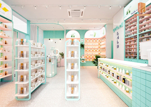 ตู้โชว์ชั้นนำของร้านขายยาในคลินิกแบบตะวันตกไฟ LED ปรับแต่งได้ตามต้องการ - Product Image 2