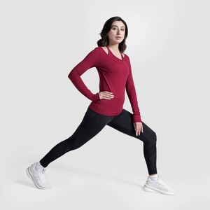 Último estilo, camisetas para mujer, camisetas de alta calidad hechas en Pakistán para mujer, camisetas de manga larga transpirables para mujer, camisetas informales ajustadas - Product Image 6