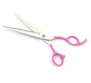 High Quality Pet Grooming Scissors| Wholesale Pet Grooming Straight Scissor with Plastic Handle for Daily Use - Product Image 2