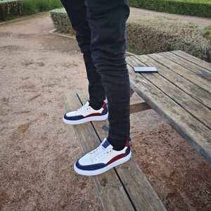 Zapatos Retro para Hombre, con Cordones, Casuales, de Cuero Genuino, Punta Cerrada, Forro de Malla Transpirable, Antideslizantes, para Todas las Temporadas - Product Image 2