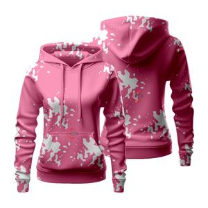 Jersey con capucha para mujer recién lanzado, sudaderas con capucha de moda de manga Regular, sublimación impresa personalizada, estilo caliente, invierno, otoño grueso - Product Image 3