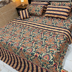 Meilleure qualité King Size housse de couette ensemble imprimé hiver taie d'oreiller en peluche microfibre velours literie 100% coton prix de gros - Product Image 5