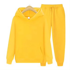 Sweat à capuche pour hommes Sweatshirt lourd 100% coton Fabricants de sweats à capuche Pantalons de survêtement courts et pull - Product Image 3