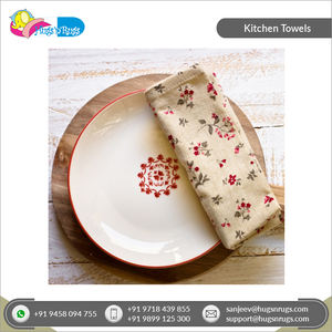 Toallas de cocina de golf de la India Diferentes colores y diseños disponibles Toallas de cocina de lino de algodón 100% de la más alta calidad - Product Image 5