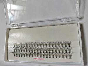 Logo personnalisé du fournisseur professionnel couleur noire 0.15mm épaisseur cheveux synthétiques Extensions de cils plein volume Nhu Y cils NYB - Product Image 6