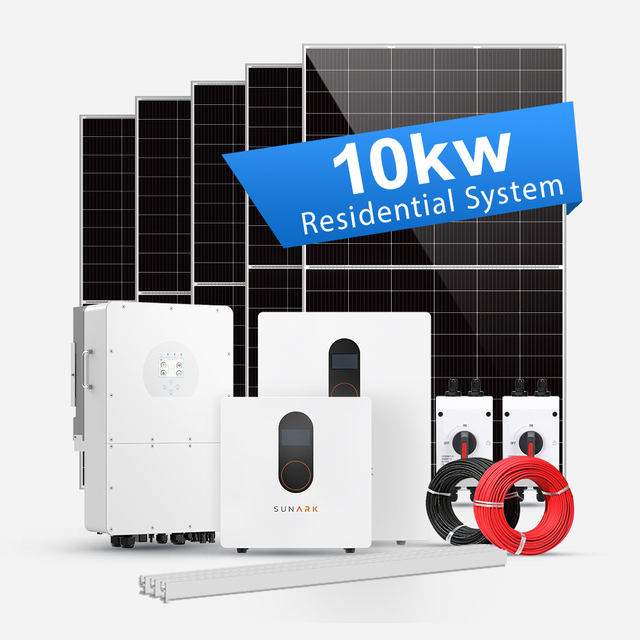 Sunevo Off Grid Hybrid Solar Energy System Kit for Home 5Kw 10Kw 15Kw 20Kw 30Kw with Battery Backup to Reduce Power Bills