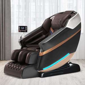 High End Smart Spa Foldable 2D 3D 4D Hot Rollers Full Body Electric <b>Massage</b> Chair with Wireless Remote Control SL-Track AI Scan - Product Image 1