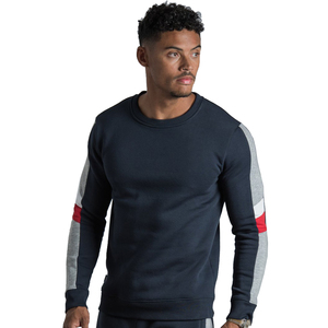 Vente en gros 100% coton Sweat-shirt pour hommes Printemps Vêtements décontractés Manches longues Épaule tombante surdimensionnée Sweats à capuche et sweat-shirts pour hommes - Product Image 5