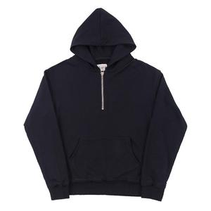 Ropa informal Sudaderas con capucha y media cremallera Spandex Poliéster Hecho Sudaderas con media cremallera Sudaderas con capucha de manga larga con media cremallera - Product Image 2