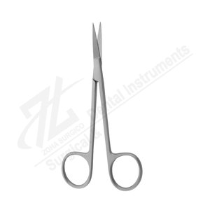 Tijeras Quirúrgicas Dentales Tipo Iris Rectas Super Cut Manuales de Acero Inoxidable Fácil Operación 115mm Fabricante Pakistán - Product Image 1