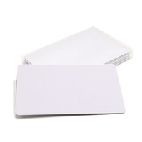 Ucode Mifare Classic 1k 13.56mhz Rfid Blank Pvc Smart Pvc Carte à double fréquence UHF HF RFID personnalisée avec impression mate brillante