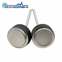 Sensor Aliran Ultrasonik Frekuensi Tinggi 1MHz MSW-A211MH10TR Transduser Tekanan Tinggi 2.6MPa untuk Pengukur Air dan Bahan Bakar
