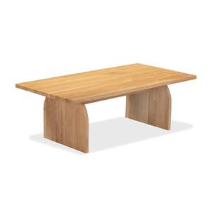 Table basse en bois de teck massif au design moderne fait à la main Mobilier de salon intérieur et extérieur de haute qualité de couleur naturelle - Product Image 5