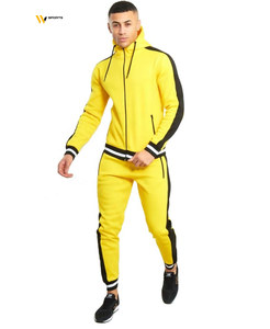 ชุดวอร์มลายทางผ้าคอตตอน/โพลีเอสเตอร์แบบยูนิเซ็กซ์  ขนาดพิเศษ XL  สำหรับฤดูหนาว สไตล์สตรีทแวร์  สำหรับคุณแม่ตั้งครรภ์  กันลม ระบายอากาศได้ดี รุ่นใหม่ - Product Image 3