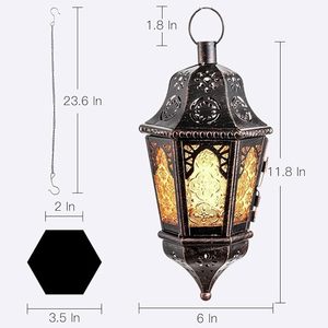 Luxury Home Decor Simple Candle Stand Metal in Iron <b>Black</b> Powder Coating <b>Candlestick</b> Holder for Weddings Hanging Lantern - Product Image 5