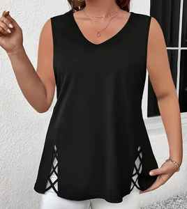 Blusa de manga de pétalo fruncido, blusa de arco con dobladillo de cuello redondo sólido elegante, ropa de mujer - Product Image 1