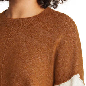 Pull d'hiver décontracté pour femmes de haute qualité OEM pull pour femmes en tissu respirant conçu sur mesure approvisionnement en usine - Product Image 5