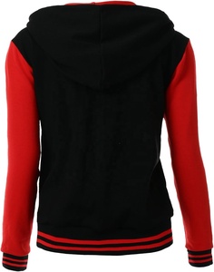 Chaquetas de cuero de Invierno para mujer, prendas de vestir con cremallera y capucha, transpirable, con calefacción, patrón sólido, decoración de botones - Product Image 3