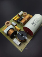 Bevenbi Crossover HiFi Audio passif 2 voies pour haut-parleur 10 pouces 12 pouces 15 pouces avec condensateurs audiophiles Inductance à noyau d'air haut de gamme